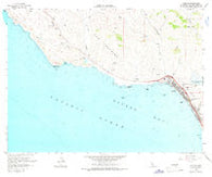 Cayucos California Historical topographic map, 1:24000 scale, 7.5 X 7.5 Minute, Year 1965