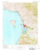 Cayucos California Historical topographic map, 1:62500 scale, 15 X 15 Minute, Year 1951