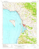 Cayucos California Historical topographic map, 1:62500 scale, 15 X 15 Minute, Year 1951