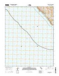 Cayucos OE W California Current topographic map, 1:24000 scale, 7.5 X 7.5 Minute, Year 2015