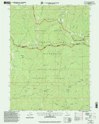 Cecil Lake California Historical topographic map, 1:24000 scale, 7.5 X 7.5 Minute, Year 1998