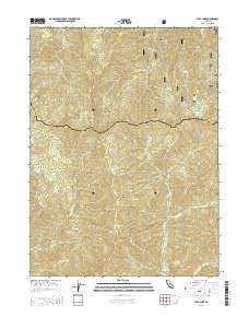 Cecil Lake California Current topographic map, 1:24000 scale, 7.5 X 7.5 Minute, Year 2015