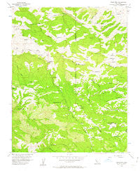 Cedar Mtn California Historical topographic map, 1:24000 scale, 7.5 X 7.5 Minute, Year 1956