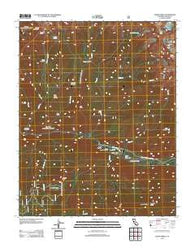 Cedar Grove California Historical topographic map, 1:24000 scale, 7.5 X 7.5 Minute, Year 2012