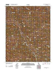 Cedar Mountain California Historical topographic map, 1:24000 scale, 7.5 X 7.5 Minute, Year 2012