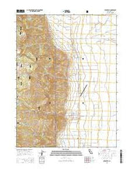 Cedarville California Current topographic map, 1:24000 scale, 7.5 X 7.5 Minute, Year 2015