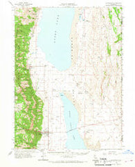 Cedarville California Historical topographic map, 1:62500 scale, 15 X 15 Minute, Year 1962