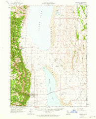 Cedarville California Historical topographic map, 1:62500 scale, 15 X 15 Minute, Year 1962
