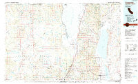 Cedarville California Historical topographic map, 1:100000 scale, 30 X 60 Minute, Year 1983