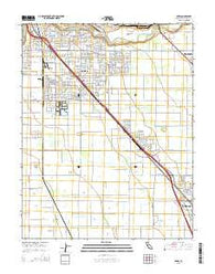 Ceres California Current topographic map, 1:24000 scale, 7.5 X 7.5 Minute, Year 2015
