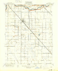 Ceres California Historical topographic map, 1:31680 scale, 7.5 X 7.5 Minute, Year 1916