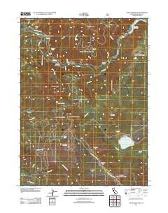 Chalk Mountain California Historical topographic map, 1:24000 scale, 7.5 X 7.5 Minute, Year 2012
