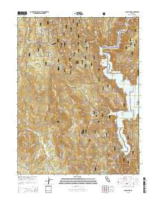 Challenge California Current topographic map, 1:24000 scale, 7.5 X 7.5 Minute, Year 2015