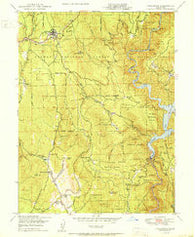 Challenge California Historical topographic map, 1:24000 scale, 7.5 X 7.5 Minute, Year 1950