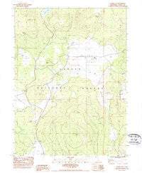 Champs Flat California Historical topographic map, 1:24000 scale, 7.5 X 7.5 Minute, Year 1983
