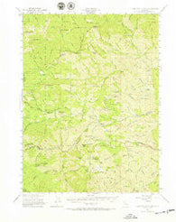 Chanchelulla Peak California Historical topographic map, 1:62500 scale, 15 X 15 Minute, Year 1951