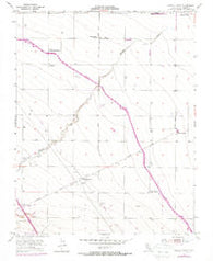 Chaney Ranch California Historical topographic map, 1:24000 scale, 7.5 X 7.5 Minute, Year 1955