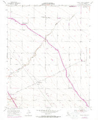Chaney Ranch California Historical topographic map, 1:24000 scale, 7.5 X 7.5 Minute, Year 1955