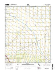 Chaney Ranch California Current topographic map, 1:24000 scale, 7.5 X 7.5 Minute, Year 2015