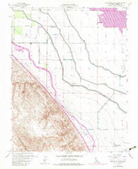 Charleston School California Historical topographic map, 1:24000 scale, 7.5 X 7.5 Minute, Year 1956
