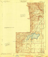 Chatsworth California Historical topographic map, 1:24000 scale, 7.5 X 7.5 Minute, Year 1940