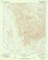 Chemehuevi Peak California Historical topographic map, 1:24000 scale, 7.5 X 7.5 Minute, Year 1971