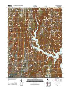 Cherokee California Historical topographic map, 1:24000 scale, 7.5 X 7.5 Minute, Year 2012
