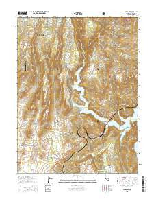 Cherokee California Current topographic map, 1:24000 scale, 7.5 X 7.5 Minute, Year 2015