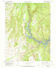 Cherokee California Historical topographic map, 1:24000 scale, 7.5 X 7.5 Minute, Year 1970
