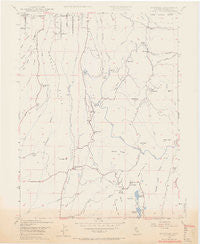 Cherokee California Historical topographic map, 1:24000 scale, 7.5 X 7.5 Minute, Year 1947