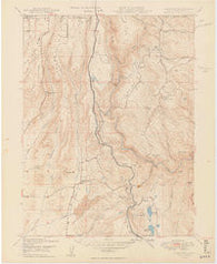 Cherokee California Historical topographic map, 1:24000 scale, 7.5 X 7.5 Minute, Year 1949