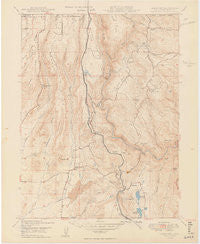 Cherokee California Historical topographic map, 1:24000 scale, 7.5 X 7.5 Minute, Year 1949