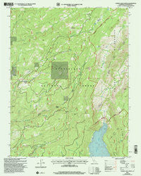 Cherry Lake North California Historical topographic map, 1:24000 scale, 7.5 X 7.5 Minute, Year 2001