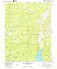 Cherry Lake North California Historical topographic map, 1:24000 scale, 7.5 X 7.5 Minute, Year 1979