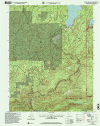 Cherry Lake South California Historical topographic map, 1:24000 scale, 7.5 X 7.5 Minute, Year 2001