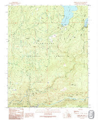 Cherry Lake South California Historical topographic map, 1:24000 scale, 7.5 X 7.5 Minute, Year 1992