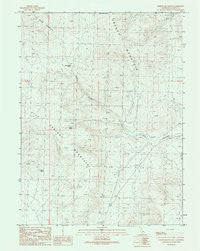 Cherry Mountain California Historical topographic map, 1:24000 scale, 7.5 X 7.5 Minute, Year 1989