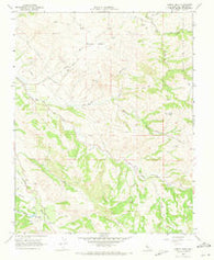 Cherry Peak California Historical topographic map, 1:24000 scale, 7.5 X 7.5 Minute, Year 1968