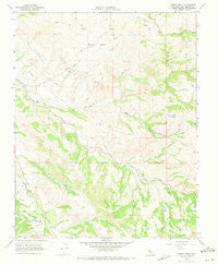 Cherry Peak California Historical topographic map, 1:24000 scale, 7.5 X 7.5 Minute, Year 1968