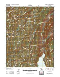 Cherry Lake North California Historical topographic map, 1:24000 scale, 7.5 X 7.5 Minute, Year 2012