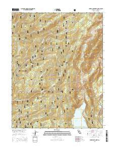 Cherry Lake North California Current topographic map, 1:24000 scale, 7.5 X 7.5 Minute, Year 2015