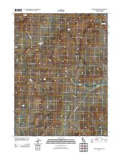 Cherry Mountain California Historical topographic map, 1:24000 scale, 7.5 X 7.5 Minute, Year 2012