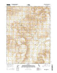 Cherry Mountain California Current topographic map, 1:24000 scale, 7.5 X 7.5 Minute, Year 2015