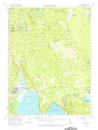 Chester California Historical topographic map, 1:62500 scale, 15 X 15 Minute, Year 1956