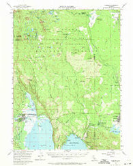 Chester California Historical topographic map, 1:62500 scale, 15 X 15 Minute, Year 1956