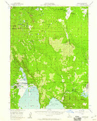 Chester California Historical topographic map, 1:62500 scale, 15 X 15 Minute, Year 1956