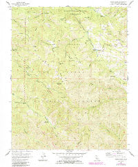Chews Ridge California Historical topographic map, 1:24000 scale, 7.5 X 7.5 Minute, Year 1956