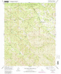 Chews Ridge California Historical topographic map, 1:24000 scale, 7.5 X 7.5 Minute, Year 1956