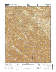 Chews Ridge California Current topographic map, 1:24000 scale, 7.5 X 7.5 Minute, Year 2015