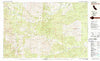 Chickabally Mtn California Historical topographic map, 1:25000 scale, 7.5 X 15 Minute, Year 1981
